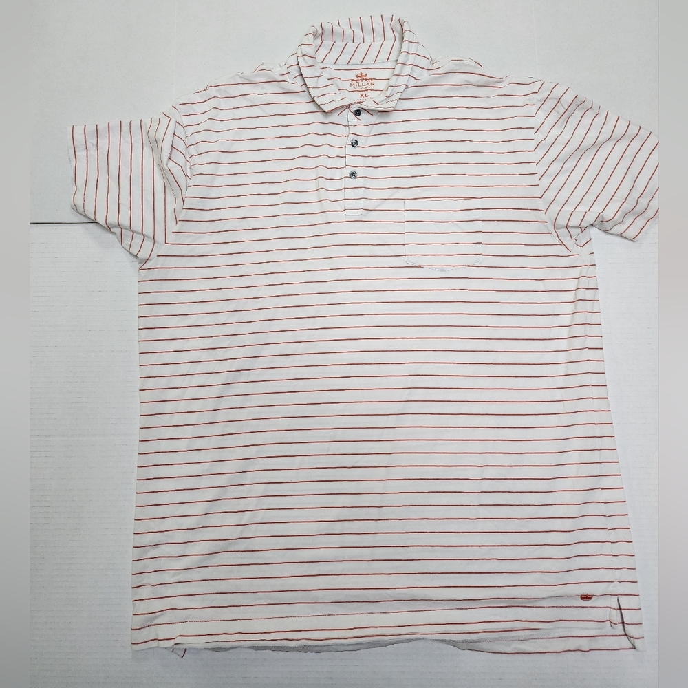 Vintage Peter Millar Contemporary Fit Men's Size XL Multi-Color Striped Polo